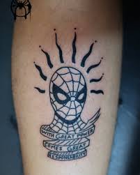 Spider Man Logo Tattoo Inspirations | Lanin De Oro Fashion