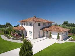 haas fertighaus musterhaus poing 187 bei munchen toskana haus mediterrane hauser haus mallorca