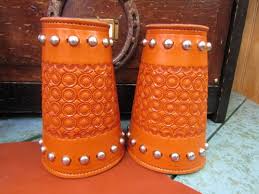 *strap & buckle closure *available with chain, or ring connection *made in your choice Cowboy Cuffs For Sale