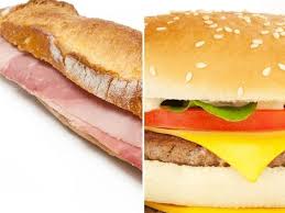 Sandwich Jambon Beurre Ou Hamburger Hot Dog Buns Food Chicken Burgers
