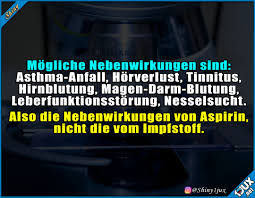 Es gibt leute, die fahren so langsam. Lustige Spruche Alles Hat Nebenwirkungen Impfung Facebook