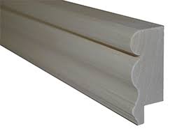 Chair rail height is 36 inches to save the wall from. Premium Poplar Top Cap Chair Rail Molding 2 1 2 Tall X 1 1 16 Thick