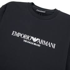 Explore the entire armani exchange men's belt collection. Emporio Armani Logo Print Sweatshirt Black 999 Onu