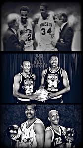Name A Better Duo Of College Basketball Teammates That Were Also Nba Teammates Let Me Stop You Ahead You Hakeem Olajuwon Houston Basketball Houston Rockets