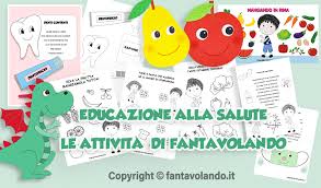 Realizzato sulla base della guida all'educazione alimentare a cura del dott. Attivita Di Educazione Alla Salute Schede Didattiche Storie Poesie Fantavolando