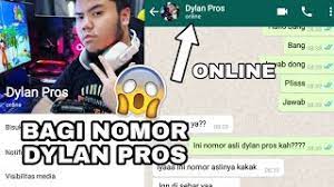 Check spelling or type a new query. Nomor Wa Dylan Pros Asli 2021 Youtube