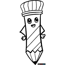 pencil coloring page