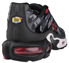 Nike Tuned 1 Air Max Plus Camo Black University Red Kicksonfire Com Nike Sneakers Nike Nike Kicks