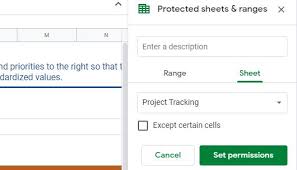 How to protect cells in google spreadsheet usa la opción del menú datos > hojas y rangos protegidos para comenzar a proteger celdas . Here S How To Lock Cells In Google Sheets App Authority