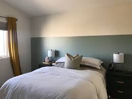 Shop our painted headboards selection from the world's finest dealers on 1stdibs. Painted A 2 3 Wall Today New Bed Frame Headboard And Art Is Next I Was Thinking Either Macrame Or A Circular Piece Of Art Homedecorating