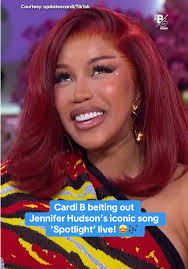 Jennifer Hudson and Cardi B Perform 'Spotlight' Together