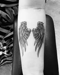 Some of their general meanings are spirituality, enlightenment, guidance. Top 91 Best Angel Wings Tattoo Ideas 2021 Inspiration Guide