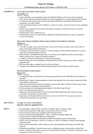 Development Specialist Resume Samples | Velvet Jobs