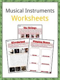 The purpose of this machine is using 5 sounds to helps. Musical Instruments Facts Worksheets Characteristics For Kids