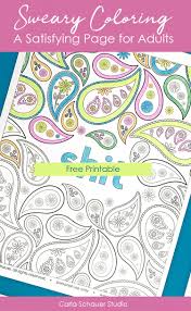 36+ curse word coloring pages for printing and coloring. Sweary Cuss Word Coloring Page For Adults Carla Schauer Designs