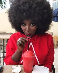 Amara La Negra Santos Natural Hair Styles Dark Skin Beauty Melanin Beauty