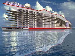 6 000 000 000 Floating City Freedom To Dwarf World S Largest Ships Ever Built Floating City Biggest Cruise Ship Cruise