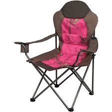 mossy oak wfc75099806 outfitter deluxe chair pink camping and outdoor durable steel frame with cup holder rea best master furniture chair camping furniture