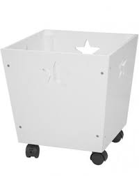 Spielzeugkiste Mit Rollen Holzbox Star 34x30 Cm Kinderzimmer Speicher Aufbewahrungsbox Aufbewahrung