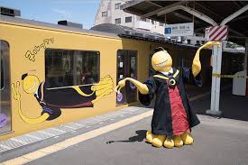 Assassination Classroom S Koro Sensei Conducts Tokyo Train Interest Anime News Network Assassination Classroom Best Cosplay Cosplay
