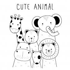 Animal Doodles In 2020 Animal Doodles Art Drawings For Kids Cute Doodles
