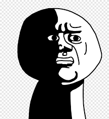 Every time you visit your facebook, twitter or any other social media profile, then you will surely come across the memes circulating the whole social media. Internet Meme Rage Comic God Meme Face Monochrome Png Pngegg