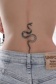 Hand drawing venomous viper snakes symbol, black. 55 Inspiring Snake Tattoos For Both Men And Women Inspirationfeed
