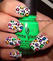 We decided to screen all over social media to find the perfect nail designs. Rainbow Cheetah Print Nails 2 Cheetah Nails Leopard Nails Neon Nails