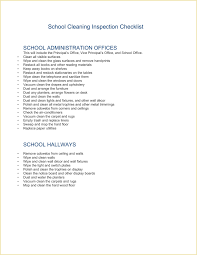 But once the tasks we must get done get a little more complicated a good checklist may come in handy to. Sample School Cleaning Inspection Checklist Template