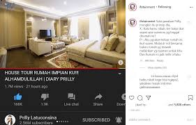 Prilly latuconsina sedih tak ada artis cowok yang ajak kencan gue nggak perlu kasih tahu, tapi dia sudah pasti tahu rumah seperti apa yang nyaman buat gue. Sukses Punya Rumah Mewah Bak Istana Sikap Prilly Latuconsina Malah Dibandingkan Dengan Dinda Hauw