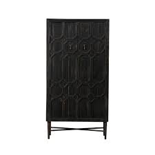 Bevor sie massivholz schränke online kaufen, sollten sie ihre bedingungen genau eruieren. Schwarzer Schrank Im Vintage Stil Online Bei Milanari Com