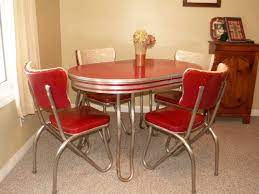 See more ideas about retro kitchen, vintage house, vintage kitchen. Retro Kitchen Table And Chair Set Dinette Dining Vintage Chrome Formica On Popscreen