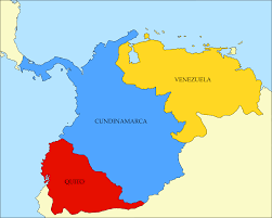 Mapa de la Gran Colombia