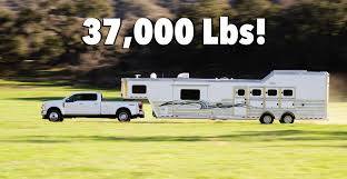 2020 Ford Super Duty Can Tow A Staggering 37 000 Lbs Here