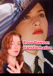 Rose Dawson Transformation Inspired by Titanic