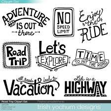 Road Trip Clipart Digital Outdoor Adventure Holiday Cliparts Scrapbook Png Digital Camping Travel Scouts Na Outdoor Vacation Travel Scrapbook Travel Clipart