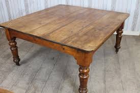Table has a 48 diameter with inserts. Victorian Pine Square Scullery Table Antiques Atlas