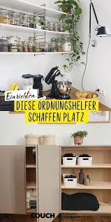 Mit einem brett auf einem gerade nicht benutztem herd oder mit einem kleinen, praktischen wandregal für geschirr schafft ihr mehr ablageflächen für die sachen. Pin Auf Stauraum Schaffen