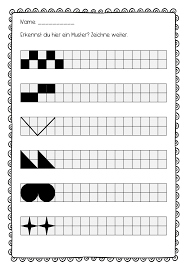 Das schuljahr geht bald zu ende. Muster Erkennen Und Fortsetzen Unterrichtsmaterial Im Fach Mathematik Experiment Grundschule Englischunterricht Unterrichtsmaterial