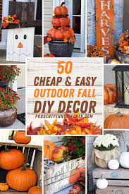 60 Cheap And Easy Diy Outdoor Fall Decorations Fall Decor Diy Fall Outdoor Decor Fall Decor Dollar Tree