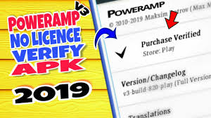 And we have created a mod apk. Poweramp V3 Full Version Apk Download License Verification Removed Youtube