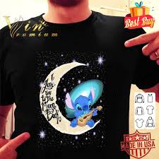 Guitar lesson (tutorial) p a t r e o n ▻ www.patreon.com/letsplayguitar f a c e b o o k. Stitch Playing Guitar I Love You To The Moon And Back Shirt Hoodie Sweatshirt Longsleeve Tee