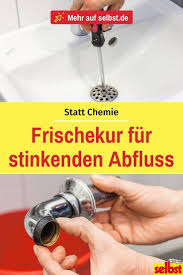 Abfluss Stinkt Selbst De Abfluss Verstopfte Abflusse Stinkender Abfluss