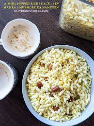 15 Mins Puffed Rice Snack Sev Mamra Naive Cook Cooks Recipe Indian Food Recipes Healthy Indian Snacks Rice Snacks
