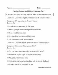 Pronoun usage come up with your own sentence by tell us what gels best. Pronouns Worksheets Free Download 99worksheets
