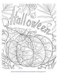 Color something creepy this halloween with free coloring pages for kids and adults! 89 Halloween Coloring Pages Free Printables Pumpkin Coloring Pages Halloween Coloring Pages Halloween Coloring