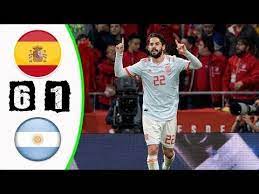 Carlos tevez, 8 goals in 2004. Spain Vs Argentina 6 1 All Goals Highlights Friendly Match 2018 Hd Youtube