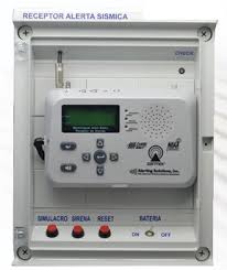 Radio que recibe en tiempo real la alerta sísmica emitida el samex. Receptor Alerta Sismica Empresarial Alerta Sismica