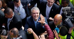 Image caption ivan duque's rival for the presidency was gustavo petro. Conservative Ivan Duque Sweeps To Victory In Colombia