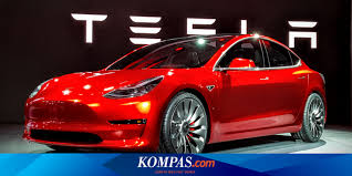 Tesla model 3 ini merupakan mobil listrik termurah yang dimiliki tesla. Mobil Listrik Termurah Tesla Resmi Dijual Di Indonesia Halaman All Kompas Com